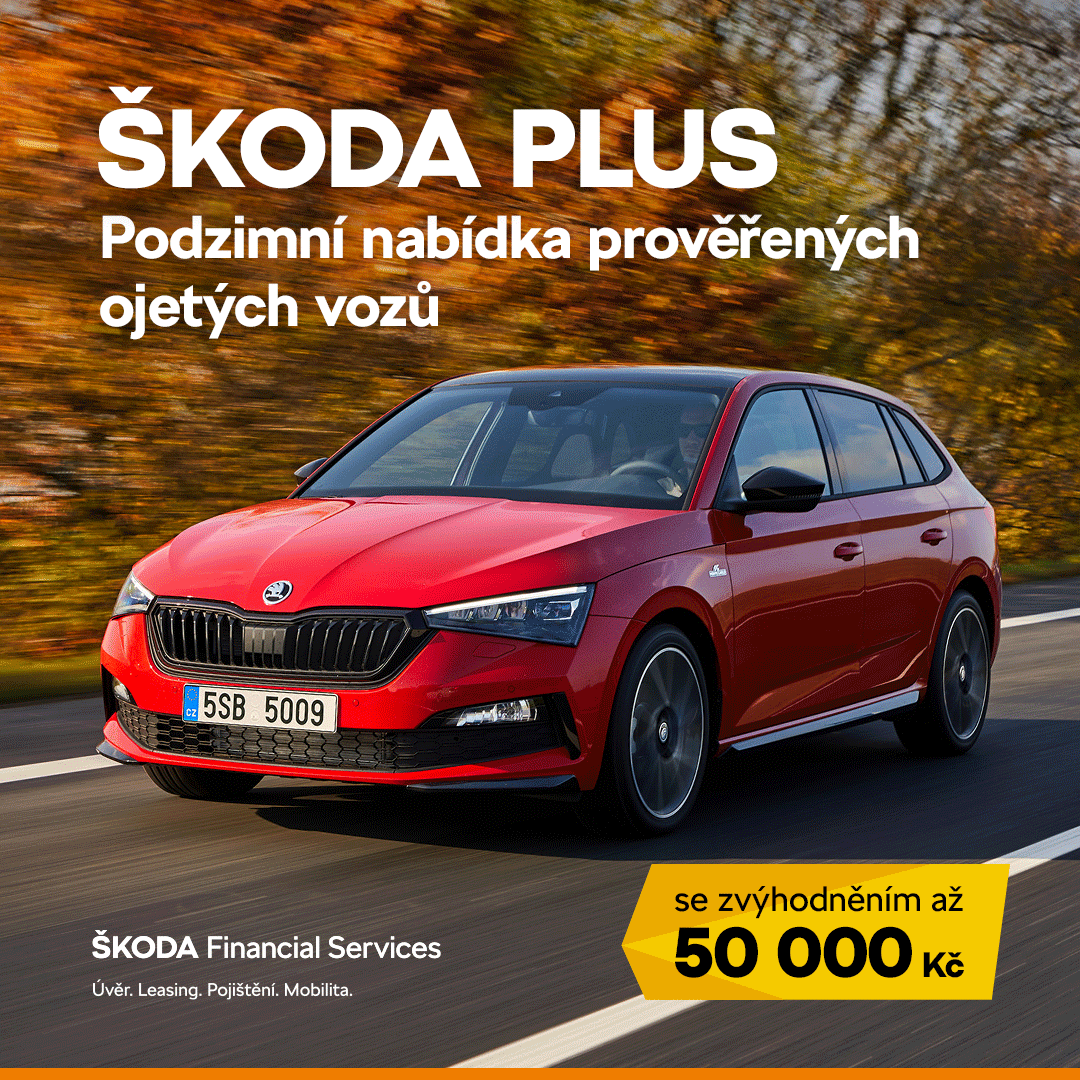 HORKÝ PODZIM S VOZY ŠKODA PLUS